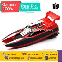 Gambar Jual Mainan Remot Kontrol Rc Perahu Kapal Super Motor Speed Boat High Speed King - Merah dari Ryouta Markets1 undefined 3 Tokopedia