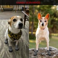 Gambar 4Pcs/Set Dog Boots for Small Medium Dogs Breathable Rubber Bottom Dog Shoes Pet Puppy Durable Booties for Outdoor Walking Hiking dari CIBEUNYING OLXTOTO undefined 3 Tokopedia