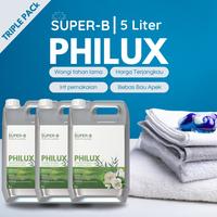 Gambar Parfum Laundry Premium SUPER-B 5 Liter Philux (TRIPLE PACK) dari Peralatan Laundry Bandung undefined 1 Tokopedia