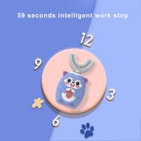 Gambar Children's Sonic Electric Toothbrush U Shaped Cartoon for Kids Rechargeable 360 Degrees Automatic Tooth Brushes Smart Timer IPX7 dari SELF CARE TOOLS undefined 3 Tokopedia