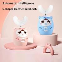 Gambar Smart U-Shape Sonic Electric Toothbrush for Kids Children Cartoon 360 Degrees Automatic Teeth Brush Rechargeable Blue Light IPX7 dari SELF CARE TOOLS undefined 2 Tokopedia