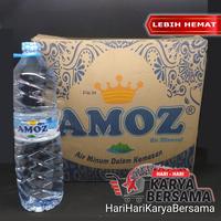 Gambar MINUMAN AIR MINERAL AMOZ ISI 12 BOTOL X 1500ML - PER KARTON dari HariHariKaryaBersama undefined 1 Tokopedia