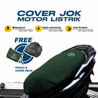 Gambar Cover Seat Sarung Jok Motor Listrik Polytron Fox R Fox 500 Alva Cervo One Gesits G1 Glx Raya United Mx1200 Tx1800 Tx3000 Uwinfly X6 Anti Air Waterproof Efek Daun Talas dari CV Satya amanah undefined 1 Tokopedia