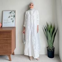 Gambar NEW- NAZELA DRESS BRUKAT / OUTER BROKAT MIX ORGANZA BAJU LEBARAN KONDANGAN SIAP KIRIM dari arisphainting undefined 5 Tokopedia