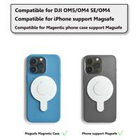Gambar Magnetic Phone Mount For Dji Osmo Mobile 6 5 4 Se Handheld Stabilizer Anti-Lost Lanyard Holder For Magsafe Bracket For Iphone14 dari nafizabagstore undefined 4 Tokopedia
