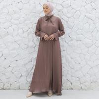 Gambar NEW- LOZY HIJAB - SAUDA PLEATS DRESS (DRESS ABAYA PLISKET MUSLIMAH) SIAP KIRIM dari RMZshopp undefined 1 Tokopedia