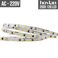 Gambar Led Strip AC 220V 2835 120 Mata Tanpa Trafo 12W Lampu Interior Indoor Lemari Plafon Drop Ceiling - 6000K Putih dari Glizel undefined 3 Tokopedia