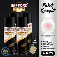 Gambar PAKET PUTIH LEMBAYUNG MERAH MUTIARA SAPPORO ULTIMATE P04 PEARL RED CAT SEMPROT 400 ML GRADASI MERAH TRANSPARAN P 04 PEARL SERIES PYLOX PILOKS PILOX PILOK SAPORO DITON PREMIUM SAMURAI SHOGUN MEDAN BINJAI SUMATERA dari VNT Stores 77 undefined 1 Tokopedia