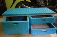 Gambar (Ready stok)meja tv lemari laci 3 mini rotan sintetis harga langsung pengrajin dari PANPANG CUCURUT JAYA TERRBARRRU undefined 3 Tokopedia