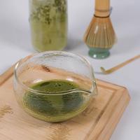 Gambar Matcha Bowl - High Quality Textured Glass Chawan with Pouring Spout dari Smacksnack undefined 1 Tokopedia