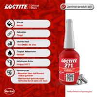 Gambar Henkel LOCTITE 271 THREADLOCKER Lem Baut 10 ml dari MegaKlik Mall undefined 2 Tokopedia