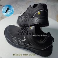 Gambar SEPATU SAFETY JOGGER MILOS S1P LOW BLACK dari zaya_shop. undefined 1 Tokopedia