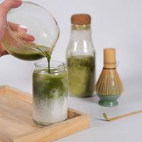 Gambar Matcha Bowl - High Quality Textured Glass Chawan with Pouring Spout dari Smacksnack undefined 5 Tokopedia