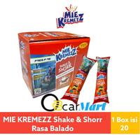 Gambar MIE KREMEZZ SHAKE SHORR 1 Box isi 20 Aneka Rasa - Keju Manis dari ShakiraMART undefined 3 Tokopedia