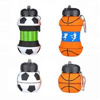 Gambar Botol Minum Anak Lipat Silikon Sedotan|Tumbler Karakter Bola & Basket dari Smacksnack undefined 2 Tokopedia