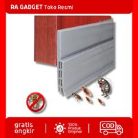 Gambar Lis Penghalang Debu Serangga Bawah Pintu Door Bottom Seal 98cm / Alas Tutup Penutup Celah Lubang Lobang Bawah Pintu Busa Peredam Suara Ruangan Penghalang Debu Serangga Tikus Door Seal / Sekat Penyekat Rumah Kamar Mandi Karet Samping Tebal Kedap Air Murah dari geraikoko undefined 1 Tokopedia
