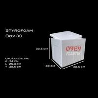 Gambar STYROFOAM BOX 30 / KOTAK STEREOFOAM FOAM STEROFOM dari Basicstore0 undefined 1 Tokopedia