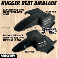 Gambar TERLARIS HUGGER Spakbor Kolong BLADE Blade SPAKBOR KOLONG BEAT HUGGER BEAT DELUXE / STREET NEW 2012 - 2024 SCOOPY 2017 - 2024 GENIO PNP 3 BAUT MOSCOW ABS PLASTIK TEBAL FREE STIKER WARNING HUGER SPAKBOARD BELAKANG HONDA MATIC PELINDUNG CIPRATAN PNP READY dari daniwea undefined 1 Tokopedia