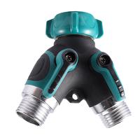 Gambar Zinc Alloy Hose Splitter 1/2/4 Way Water Shunt Valve 3/4" American Standard Thread Faucet Adapter Home Garden Water-Diverter dari rifqiwahyudi03 undefined 2 Tokopedia