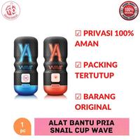 Gambar newwww Promo-Alat Bantu Seksual Pria Mainan Snail Cup Wave / Tenga Cup / Touch Cup - Orange-Murah - Biru dari GauthierkeWilliamtu undefined 3 Tokopedia