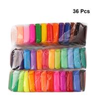 Gambar 36 Colors Sculpting Clay Polymer Playdough Molding Kids Toys Crystal Colorful Mud Air Dry Modeling Child dari Atep548 undefined 4 Tokopedia