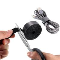 Gambar 5yards Nylon Hook and Loop Self Adhesive Fastener Tape Magic Hooks Loops Cable Ties Clip Wire Line Finishing Strap Sticky Ribbon dari scukireto undefined 5 Tokopedia
