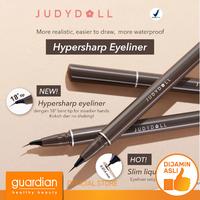 Gambar Judydoll Hypersharp Eyeliner 02 Deep Brown -  Eyeliner cair ujung super tipis bengkok, mudah digunakan, waterproof, smudgeproof 0,4Gr dari Guardian Official Store undefined 4 Tokopedia