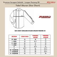Gambar Baju Lengan Panjang Atasan SD - Seragam Sekolah Resko dari supiyahnia undefined 2 Tokopedia