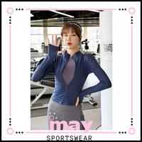 Gambar Maysport jaket Olahraga Wanita Yoga Fittness Gym Fit Body Lengan Panjang 8046 dari heni olsop undefined 1 Tokopedia