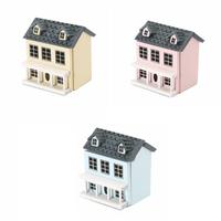 Gambar 1:12 Dollhouse Dolls Miniature House Simulation Mini Villa Miniature Handicraft Building Wooden Handicraft dari Flicktore undefined 5 Tokopedia