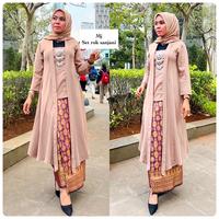 Gambar Urmila - KEBAYA KUTU BARU SANJANI PLUS SONGKET MIRA JAYA ORIGINAL dari Urmila Collection1 undefined 2 Tokopedia