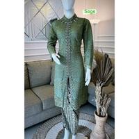 Gambar Urmila - Kebaya Brukat Malika Full Payet Kebaya Setelan Tradisional Kebaya Jumbo LD 130 Cm Kebaya Basui Sleting Depan Kebaya Tunik Malika Pesta Kondangan Mewah dari Urmila Collection1 undefined 2 Tokopedia