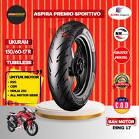 Gambar Original Ban luar aspira premio sportivo uk 150/60 17 Rear Tubeles (Terbaik) dari WINA otomotif undefined 2 Tokopedia