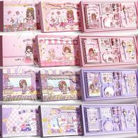 Gambar PRODUK TERBATAS cute diary set djournal book buku jurnal anak dengan diy sticker - Deluxe girl dari Hanummar undefined 1 Tokopedia