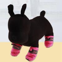 Gambar 4Pcs Dog winter cotton soft shoes Rain Anti-slip boots Reflective Dog Puppy Shoes Pomeranian Teddy Bichon Soft-soled Pet Boots dari Noorman1970 undefined 2 Tokopedia