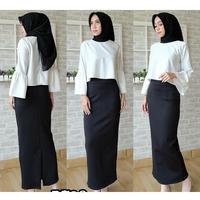 Gambar NEW Rok span scuba panjang / Rok pensil scuba / Rok kantor Rok kerja / Rok Span Maxi Skirt dari ONTRARAN89 undefined 2 Tokopedia