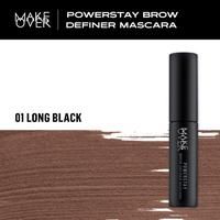 Gambar KOM - MAKE OVER Powerstay Brow Definer Mascara 6.5 g - 03 Coffee Cream dari CV. ANUGRAH JAYA BEAUTY_NEW undefined 1 Tokopedia