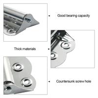 Gambar 2PCS Stainless Steel Butterfly Hinge Automatic Closing Door Closer Swing Screen Window Spring Hinge dari yuranq undefined 3 Tokopedia