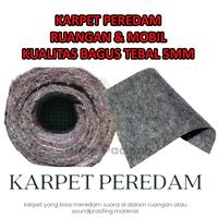 Gambar KARPET PEREDAM TEBAL 5MM- GLASSWOOL TEBAL 5MM - TIKER PEREDAM 5MM - KARPET PEREDAM METERAN - GLASSWOOL MURAH - PEREDAM RUANGAN - PEREDAM MOBIL - KARPET MOBIL - SOUNDPROOFING MATERIAL - KARPET ISOLATOR SUARA dari GROSIR GAMISKARYA TERBARRRRU7 undefined 1 Tokopedia