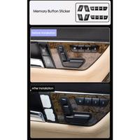Gambar 16Pcs Car Door Seat Memory Lock Window Glass Lift Button Cover Sticker For Mercedes Benz Cla/Gla/Glk/Gle/Cls/Gl/Ml/A/B/E dari Haris pedia 3 undefined 1 Tokopedia