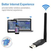 Gambar 150Mbps Mini USB WiFi Adapter 2.4GHz Wireless Network Card 802.11 b /g/n WiFi Receiver LAN Dongle For Set Top Box RTL8188 dari kunti rasa randa undefined 1 Tokopedia