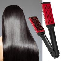 Gambar Hair Straightening Comb Anti-Static Hairdressing Straightener Hairbrush Multifunctional Double Sided Brush Barber Styling Tools dari f3d shop undefined 2 Tokopedia