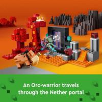 Gambar LEGO Minecraft 21255 The Nether Portal Ambush Building Set Toys (352 Pieces) Mainan Balok (8 Tahun+) dari tokodoo undefined 5 Tokopedia