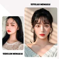 Gambar NEW Rambut rambutan poni pendek palsu depan hairclip wig lurus samping helai sintetis wanita anak perempuan remaja dewasa ala korea korea style tebal tipis jepit clip warna blonde hitam - chessnut rata dari iibbuuddaassiinnaahhh undefined 3 Tokopedia