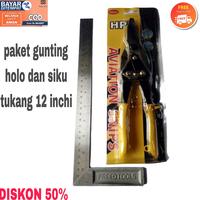 Gambar NEW gunting holo plafon seng dan siku tukang 12inchi paket gunting hollow plafon gratis penggaris siku tukang 12inchi promo cod murah nampoll gunting holo murah peenggaris siku 12 in murah TERIMAKASIH SUDAH MEMBACA DESKRIPSINYA dari Yani Luxe Haven undefined 3 Tokopedia
