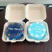 Gambar TERLARIS Korean cake 10cm Bento cake 10 cm Korean Lunch box cake custom cake dari Cmlan Viral undefined 5 Tokopedia