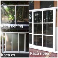 Gambar kusen jendela aluminium lengkap 1 set ukuran LxT 40x150 include packing kayu dari Artmoss store undefined 5 Tokopedia