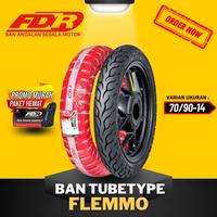 Gambar TERLARIS!! BAN FDR FLEMMO TUBETYPE RING 17 & RING 14 / BAN FDR TUBETYPE FLEMMO TT RING 14 & RING 17 ( 70/90-14 / 80/90-14 / 90/90-14 ) BAN FDR CITY FORCE SPARTAX TUBETYPE GARANSI RESMI BEST SELLER - CITY FORCE TUBETYPE 90/80-17 dari BuyaminStore undefined 2 Tokopedia