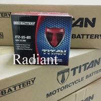 Gambar AKI MOTOR ITZ5S GTZ5S 3,5AH KERING TITAN INDOBATTERY INDOPART BEAT SCOOPY MIO J X RIDE HONDA YAMAHA dari SUMB3R R3J3K1 undefined 2 Tokopedia