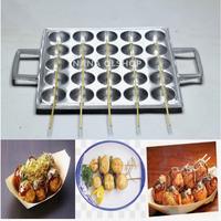Gambar Cetakan Kue Takoyaki mini 25 lubang/Telur/Kue Sate Telur Cubit Gratis Sutil Kue dari Store Amanhju288 undefined 3 Tokopedia